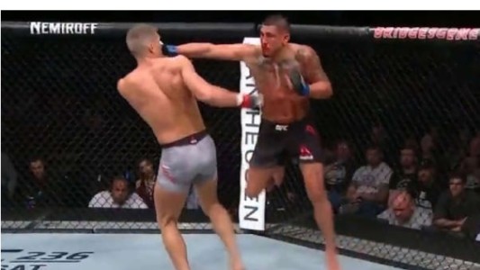 "Golpe de Superman": el KO que celebran los fanáticos de la UFC