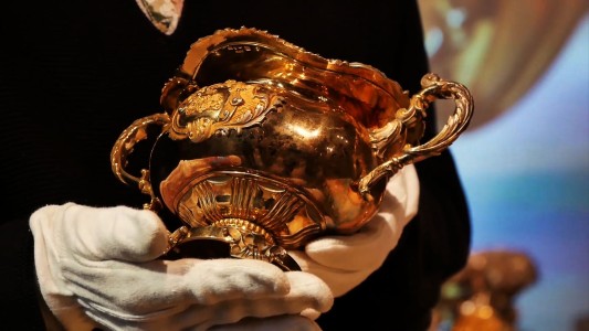 Obreros encontraron un tesoro perdido en la revolución rusa