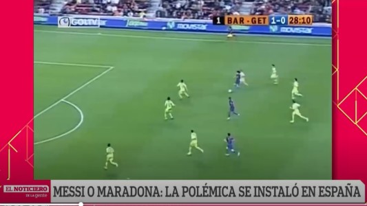 ¿Messi o Maradona? La polémica no se termina