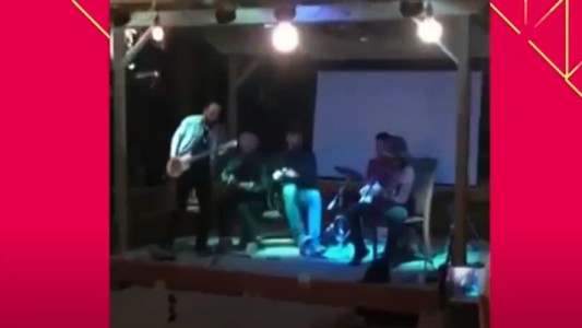 La banda de Fabricio Oberto