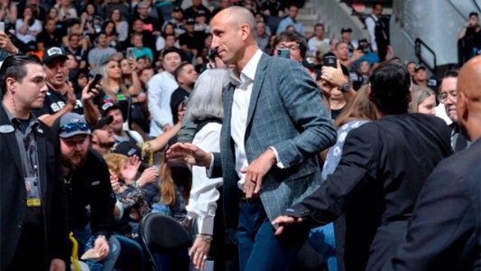 El homenaje a Manu Ginóbili en San Antonio