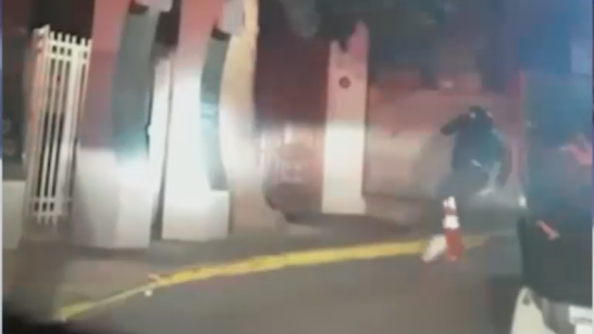 Persecución policial a ladrones de motos de agua