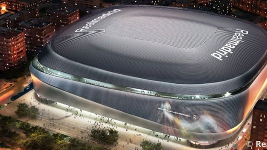 El nuevo estadio del Real Madrid