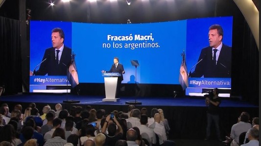 Massa: "fracasó Macri y su equipo"