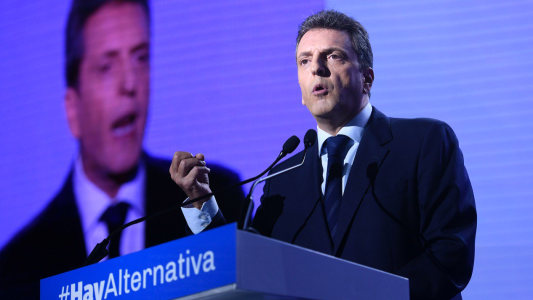 Sergio Massa: "Fracasó Macri, no los argentinos"