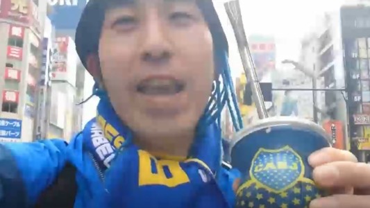 El primer saludo de cumpleaños para Boca