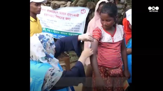 Sarampión: brote y vacuna