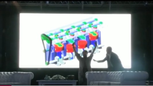 La caída que fue un espectáculo