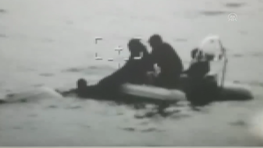 Inmigrantes a la deriva en un jet ski