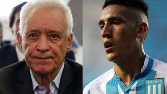 "La situación de Centurión ya está resuelta", aseguró el presidente de Racing