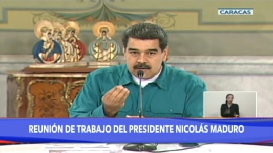 Maduro pide almacenar agua ante una “guerra no convencional”