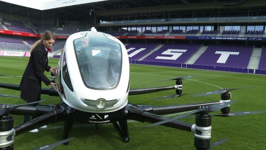 Así serán los taxis del futuro: volarán con un drone