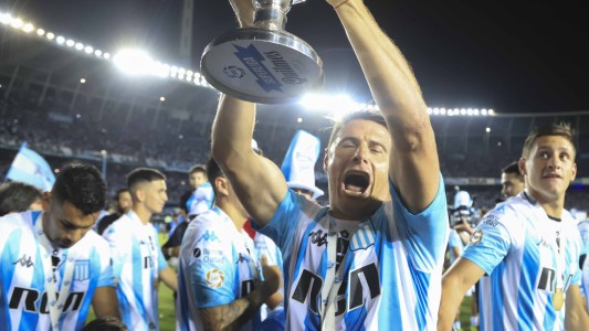 Racing festejó el título de la Superliga en un colmado estadio Presidente Perón
