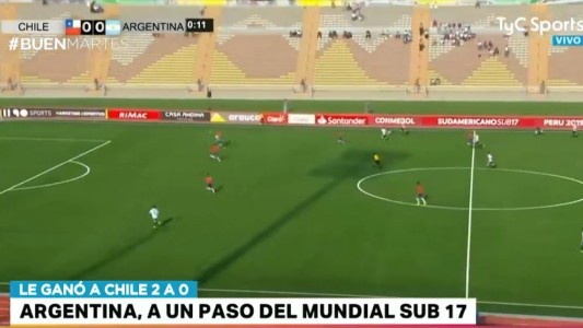 Argentina, a un paso del Mundial Sub 17