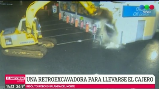 Video: así se llevan un cajero automático un grupo de encapuchados irlandeses