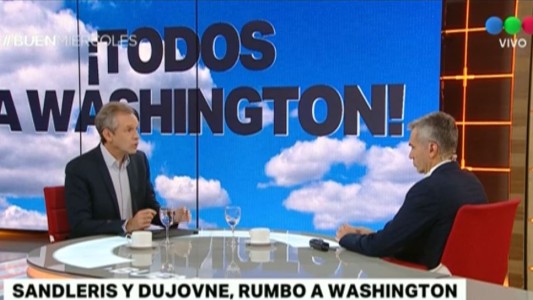 Sandleris y Dujovne, rumbo a Washington