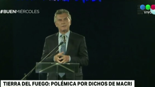Tierra del Fuego: polémica por dichos de Macri