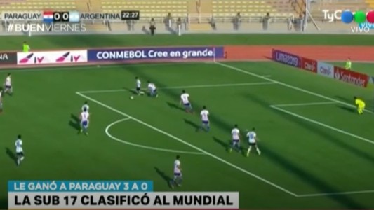 La Sub 17 clasificó al Mundial