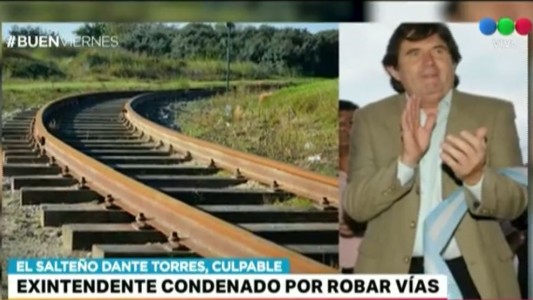Condenaron a un exintendente salteño por robar vías ferroviarias