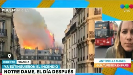 Notre Dame, el día después