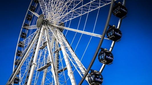 Video: tuvieron sexo en la rueda de la fortuna durante el festival de Coachella