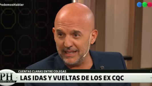 El reencuentro de Andy Kusnetzoff y El Pelado López en medio de la interna de CQC