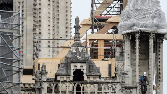 Se inician las obras para "cubrir" Notre Dame