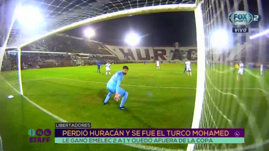 Perdió Huracán y se fue el turco Mohamed