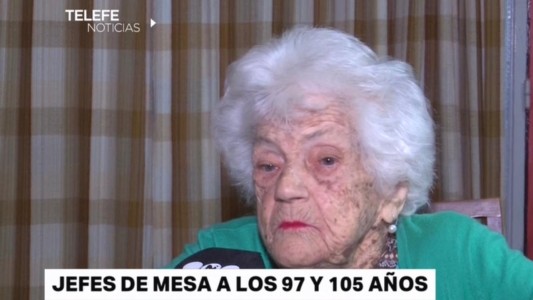 A los 105 fue citada como autoridad de mesa para las elecciones