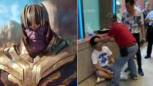 Intentó spoilear "Avengers endgame" en la puerta del cine y le dieron una paliza