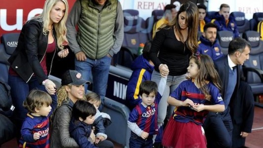 Shakira y Antonela hicieron las paces para festejar el triunfo del Barcelona
