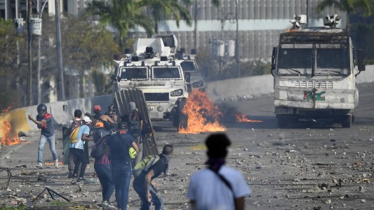 Tensión en Venezuela: incidentes en las protestas contra Maduro