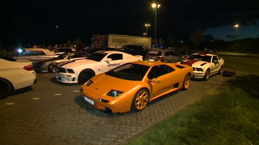 Picada de lujo abortada por la policía