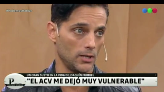 Joaquín Furriel contó que estuvo "a un milímetro" de quedar cuadripléjico