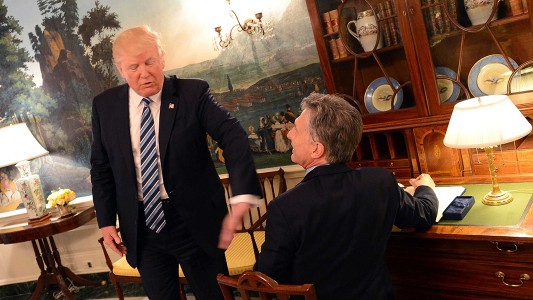 Donald Trump llamó a Mauricio Macri y respaldó las medidas económicas