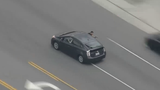 Cinematográfica persecución cerca de Hollywood