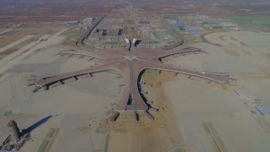 China ya está testeando el aeropuerto más grande del mundo