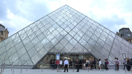 Homenaje a I.M. Pei, autor de la célebre pirámide del Louvre