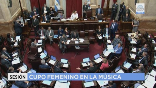 El Senado aprobó el proyecto de ley de cupo femenino en musicales