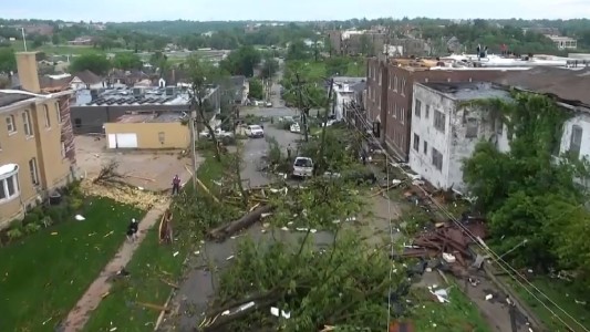 Destrucción y caos en Texas