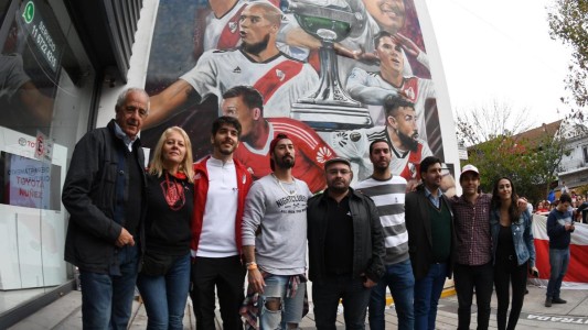 El error en el mural con el que River celebró su cumpleaños y que no pasó desapercibido
