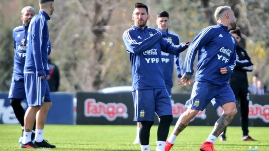 Messi comenzó a entrenarse con la Selección de cara a la Copa América