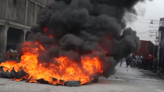 Protestas y violencia en las calles de Haití