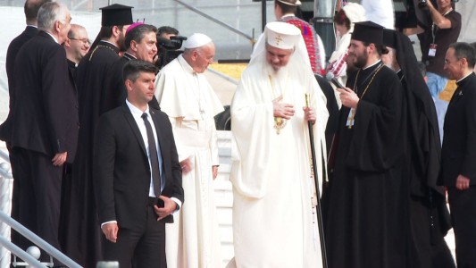 El Papa Francisco llegó a Rumania