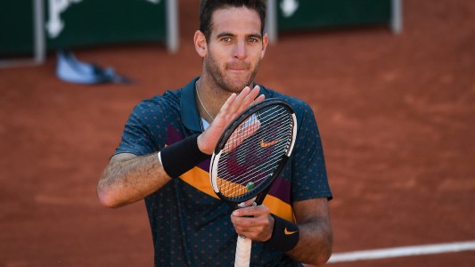 Del Potro avanza a paso firme en Roland Garros