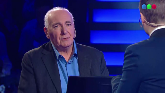 Es jubilado, cobra la mínima y ganó 300 mil pesos en "¿Quién quiere ser millonario?"