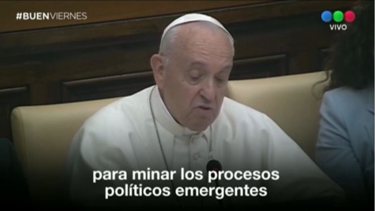Lawfare: el Papa condenó el uso de los golpes judiciales para encarcelar políticos