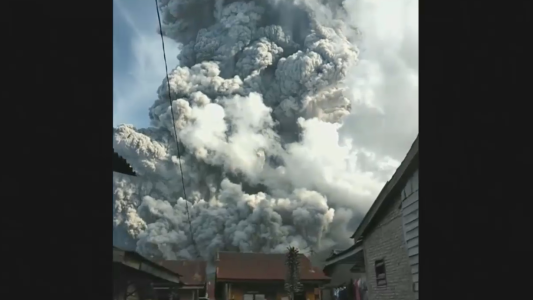 El volcán más temible volvió a la actividad