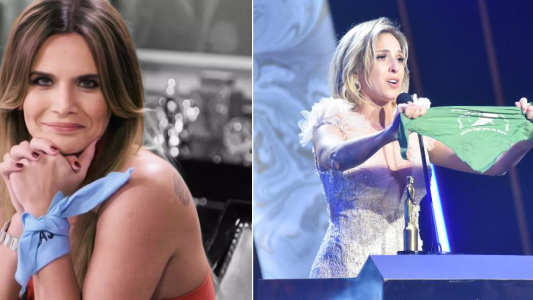Amalia Granata cruzó a Carla Peterson tras su discurso en los Martín Fierro