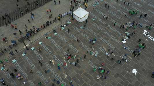 Homenaje a los 165 activistas de DD HH asesinados en Colombia
